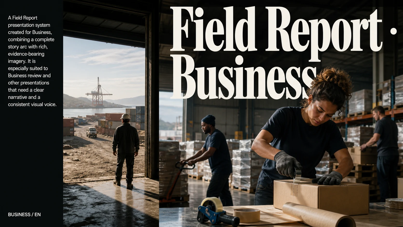 Field Report · Business
